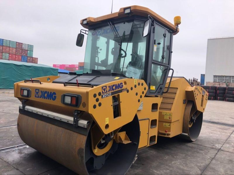Official Double Drum Road Roller Xd123 for Sale