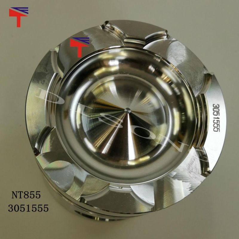 High-Performance Diesel Engine Engineering Machinery Parts Piston 3051555 for Engine Parts Nt855 Generator Set