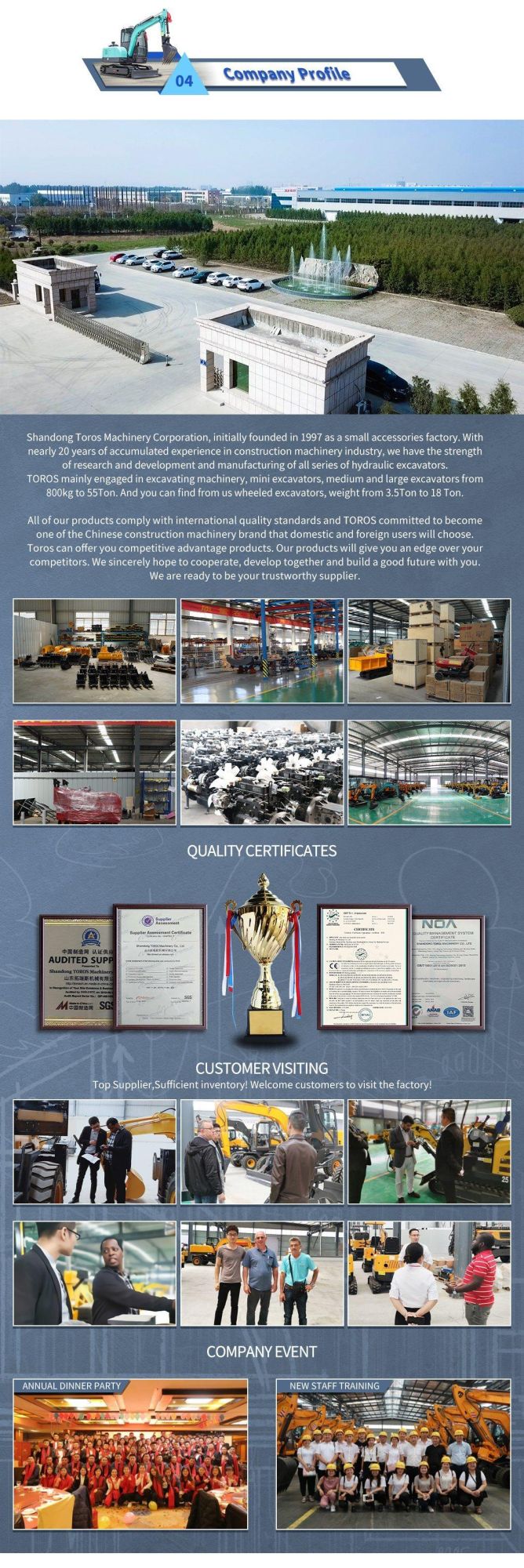 Mini Excavator Manufacturers