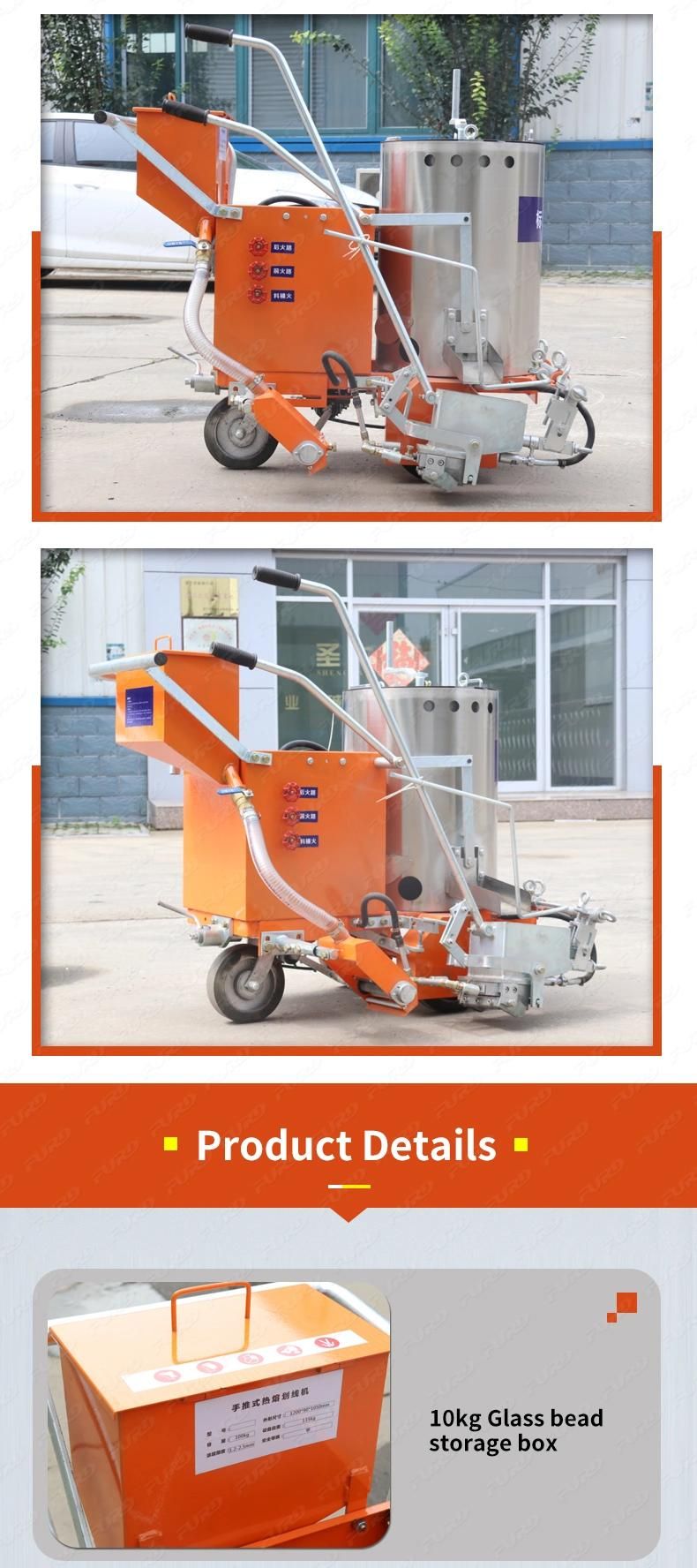 Thermoplastic Painting Road Line Road Line Painting Equipment Road Marking Machine Fhx-36