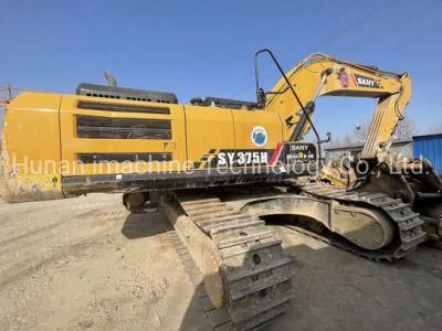 Used Heavy Equipment Model Sy375 Large Excavator China in High Performance