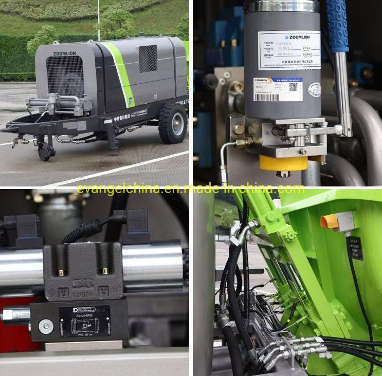 China Top Brand Cheap Price Electric/Diesel Concrete Trailer Pump