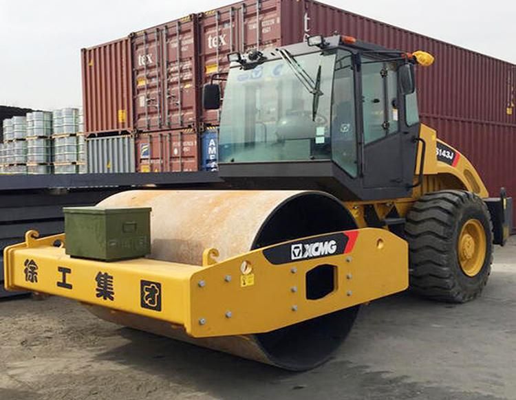 XCMG Official Manufacturer 14ton Road Roller Xs143j China Top Brand New Self-Propelled Compactor Machine Single Drum Vibratory Road Roller Price