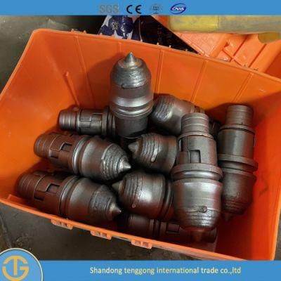 Rotary Drilling Rig Drill Bit Rock Tube Drill Bucket, Bullet Teeth