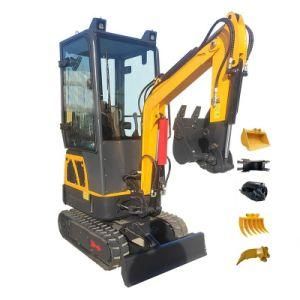 Free Shipping 1t Small Crawler Digger Micro Size for Sale with CE and EPA Certificate