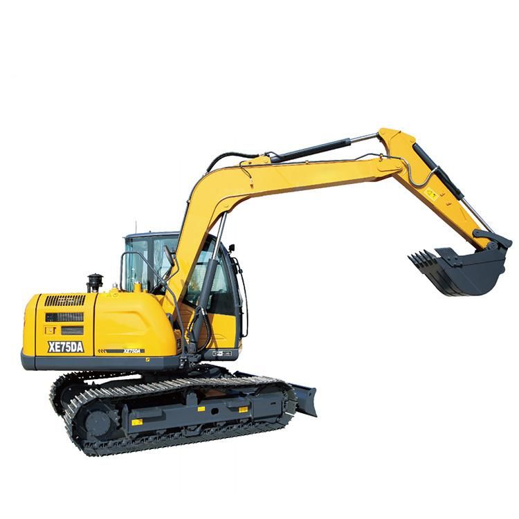 New 7ton Xe75da Small Crawler Excavator for Sale