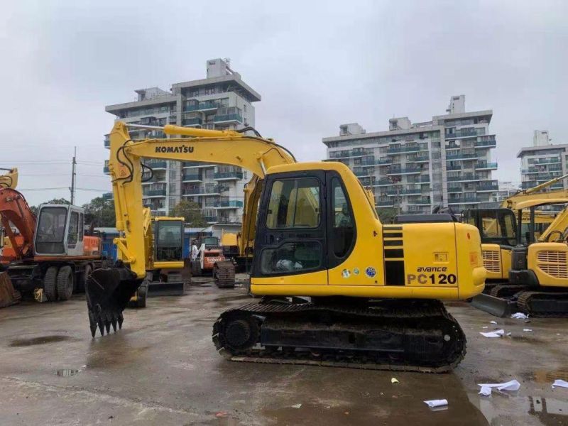 12 Ton Crawler Track Japan Excavators PC120-6 Used PC200-7 PC210-7 PC200-6 PC220-8 Excavadora Usada Excavatrice Pelle Producto Used Mini Excavator Sale Price