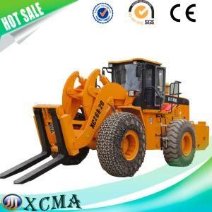 China Wheelbase Forklift Truck Loader Front Block Handler Wheel Loade Earth Moving Equipment