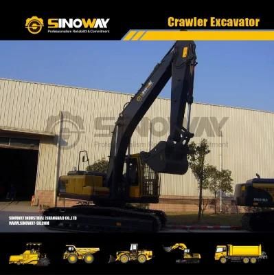 Chinese Brand New Hydraulic Excavators with 21ton Operating Weight