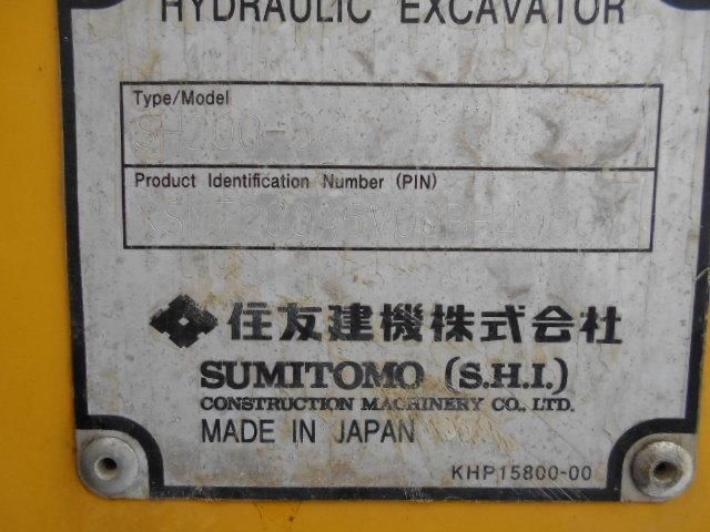 Used Second Hand Crawler Construction Machinery Equipment Second Hand Hydraulic Digger Sumitomo Sh210-5 Sh120 Sh130 Sh300 Sh200-5 Excavadora Usada