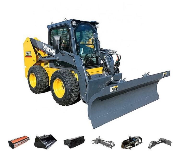 XCMG Xc740K 1 Ton Multifunction Mini Skid Steer Loader Price