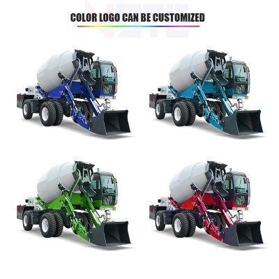 Self Loading Cement Mixer Machine Automatic Water Mixer Truck 1.8 to 6.5 Cubic Meters Price