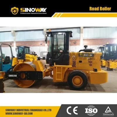Chinese 8 Ton Vibration Roller Small Swr208 Vibratory Road Roller
