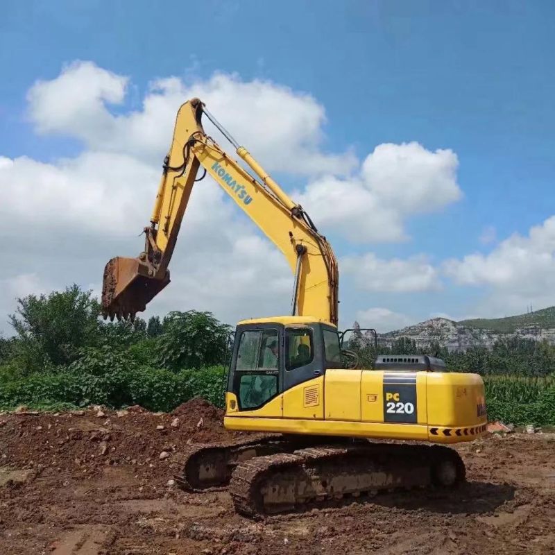 20 Ton Crawler Track Japan Excavators PC220-8 Used PC200-8 PC220-7 Excavadora Usada Excavatrice Pelle Producto Used Secondhand Mini Small Excavator Sale Price