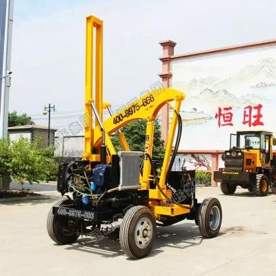 Mini Chinese Cheap Guardrail Pile Driver