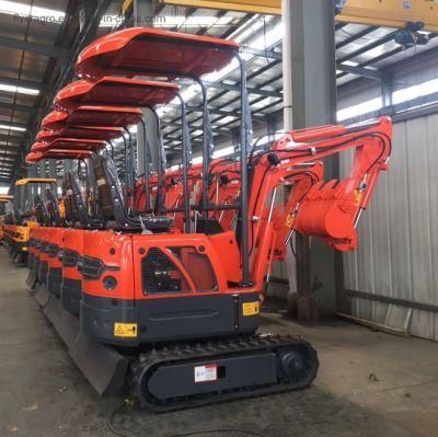 Mini Excavator with Attachments Excavator Machine