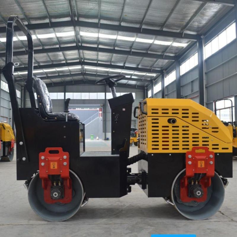 Pme-R1500 1.5ton Hydraulic Double Wheels Drive Road Roller
