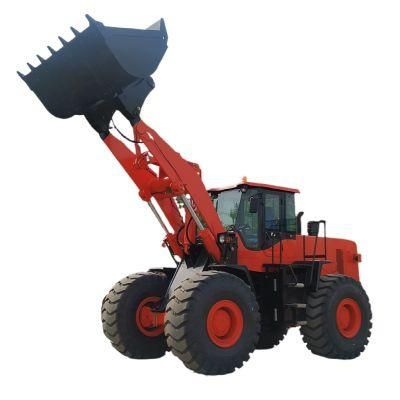 6t Big Wheel Loader Max Speed 38km/H Tyre Size 26.5-25