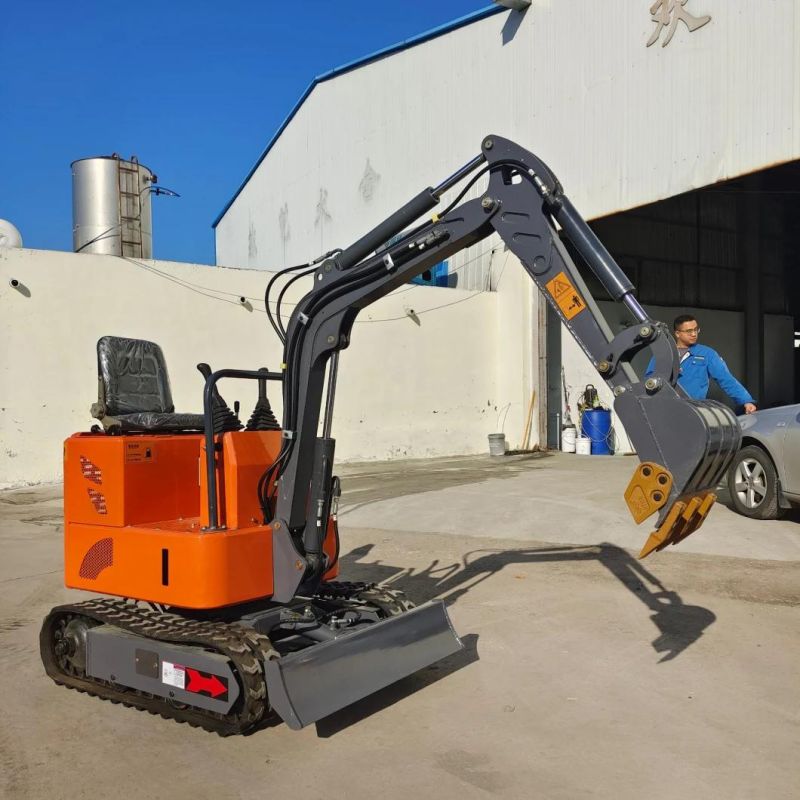 New Design Flexible 1t Mini Electric Excavator Lithium Battery Detachable Crawler Excavator Meets CE Certification