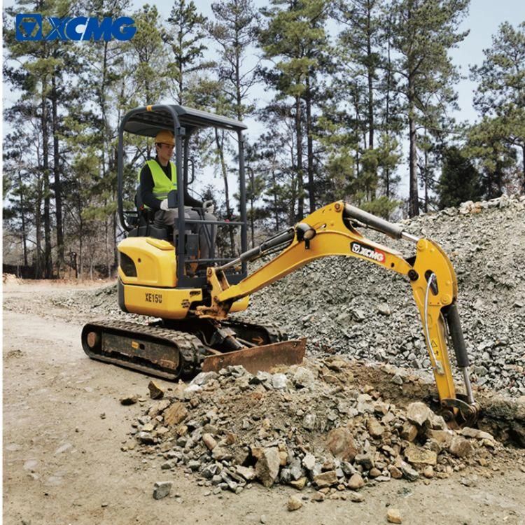 XCMG Official Brand New 1.5 Ton Micro Digger Xe15u for Sale