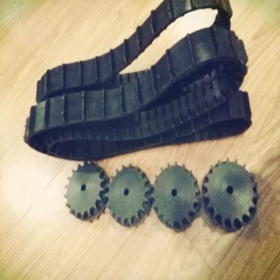 50mm Robotic Rubber Track for Light Weight