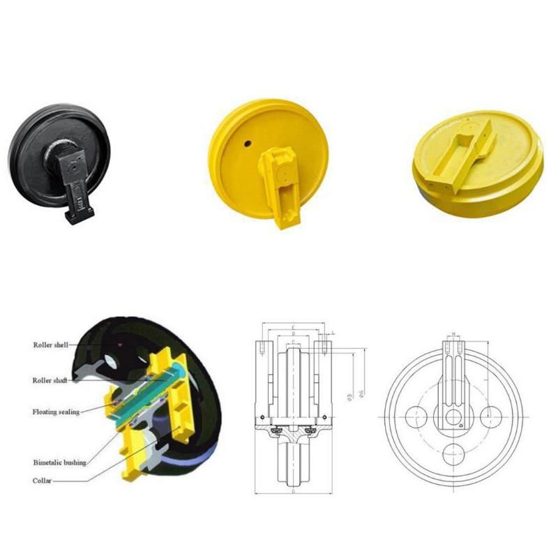 Hot Sales Idler D60, D65, D80 for Bulldozers Undercarriage Parts
