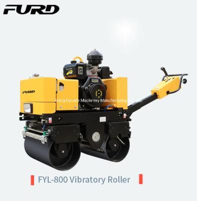 Fully Hydraulic Small Road Roller/800kg Hand Asphalt Roller