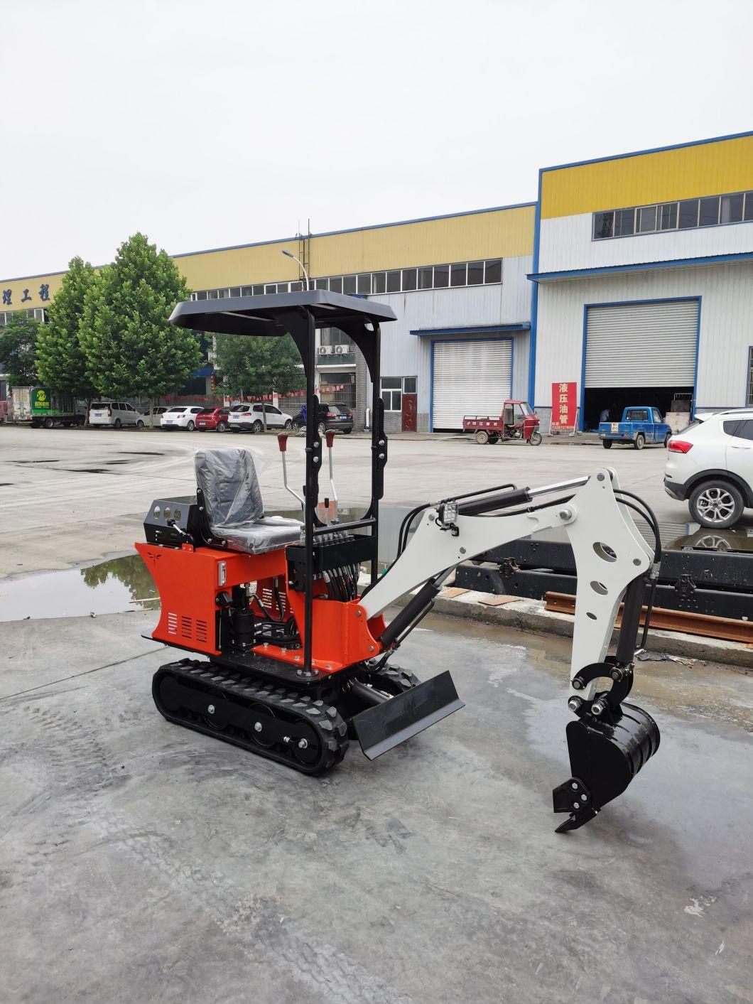 Loader Machine Mini Backhoe Excavator Digging Machine Gasoline