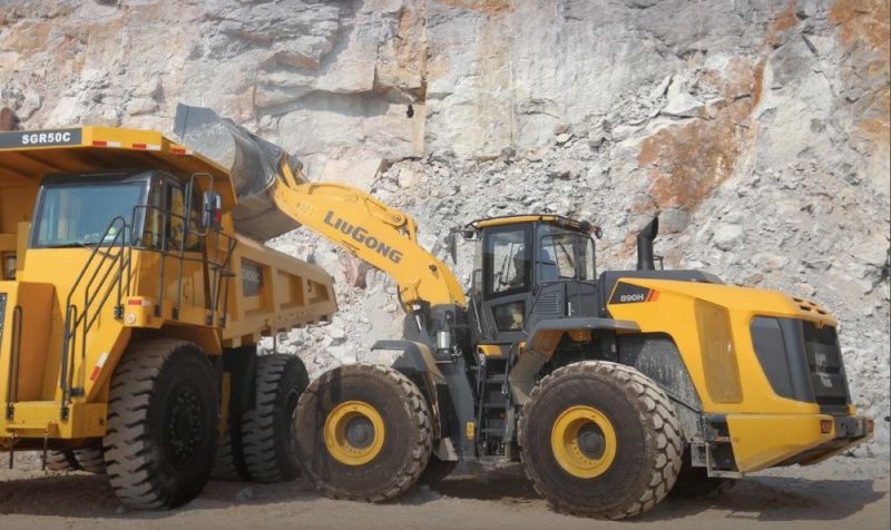 9t Large Heavy Duty Payloader Clg890h Liugong Wheel Loader