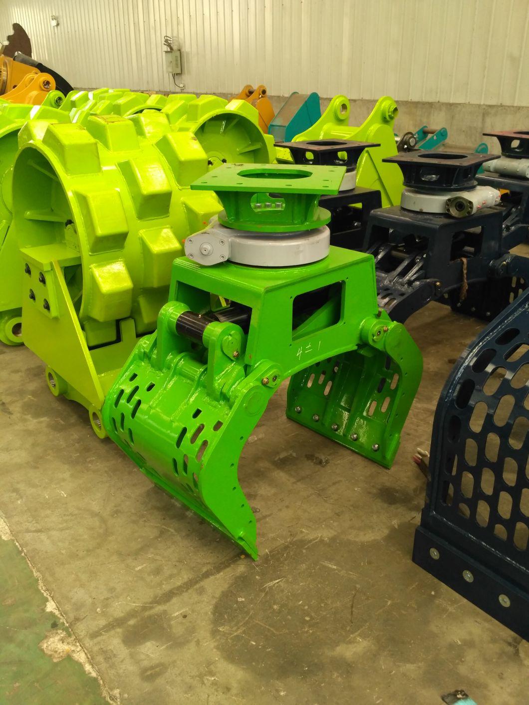 Excavator Rotating Demolition Grapple Sorting Grab