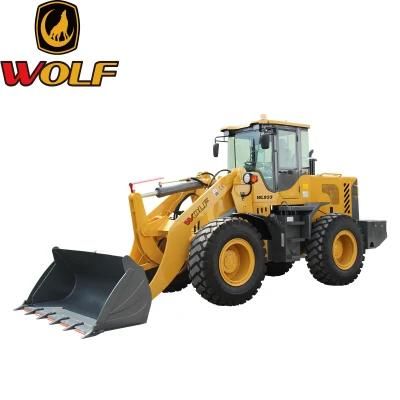 Compact Radlader 3 Ton Loading Capacity Wheel Loader for Farm Working