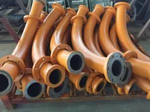 Factory Supply Concrete Pump Spare Parts Casting Elbow Bend Pipe for Putzmeister /Schwing /Zoomlion /Sany /Kcp /Junjin Parts