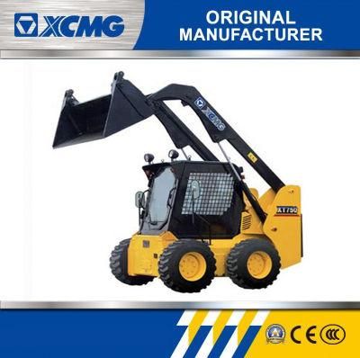 XCMG Brand Xt750 Chinese New Multifunction Skid Steer Loader with Attachment Price