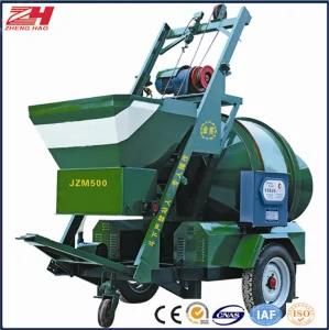 Jzm500 Portable Concrete Mixer with Drum