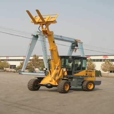 Articulated 1.8ton Telescopic Extend Arm Wheel Loader Price
