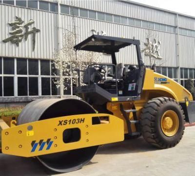 10 Ton New Small Mini Single Drum Vibratory Road Roller (XS103H)