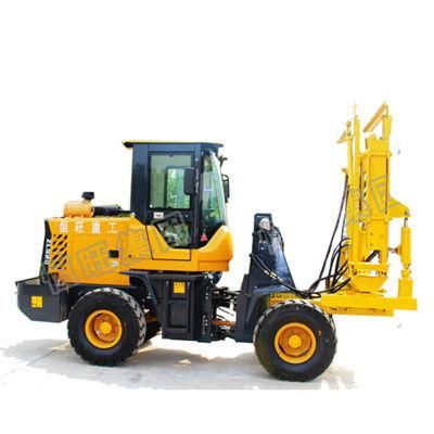Excavator Mounted Pile Driving Equipment