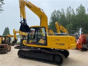 Made in Japan Komatsu 22 Ton PC220 Used Hydraulic Excavator