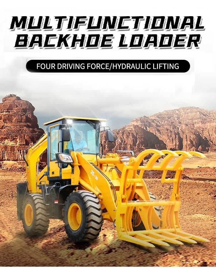 Jcb Mini Backhoe Loader 2 Ton for Sale Wheel Backhoe Excavator Loader Backhoe Mini Retroexcavadora