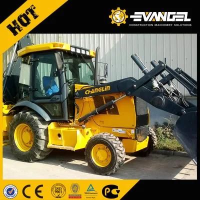 Factory Price Changlin 630A 2 Wheel Driving or 4 Wheel Driving for Option Mini Backhoe Loader