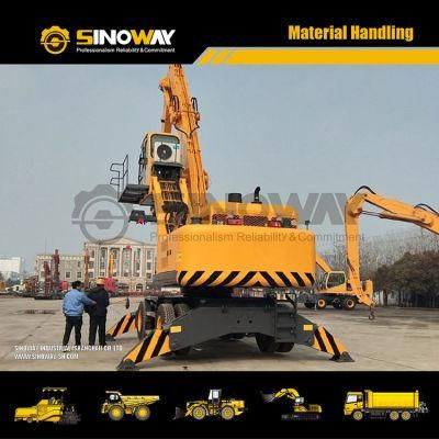 Wheel Material Handler Sinoway Mobile Grab Machine for Sale