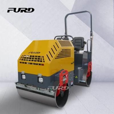 Full Hydraulic Asphalt Vibratory Roller 1.8 Ton Road Roller for Sale