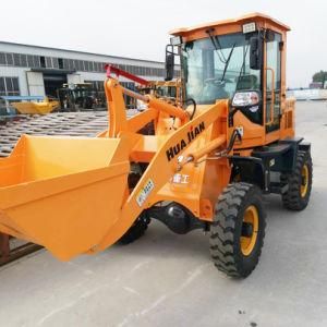 Tractor Front End Wheel Loaders with 1 Ton Bucket for Europe