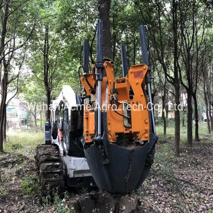 Excavator Attachement Tree Digger