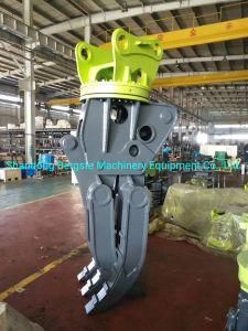 Excavator Attachments hydraulic Stone Grapple