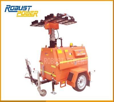 Mining &amp; Construction Site 8m Diesel Power Light Tower