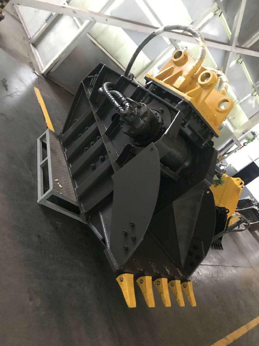 Crusher Bucket for 20t Excavator, Bucket Crusher for Skid Steer