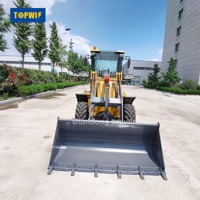 1.2 Tons Front Loader Mini Made in China Small Wheel Loader Price