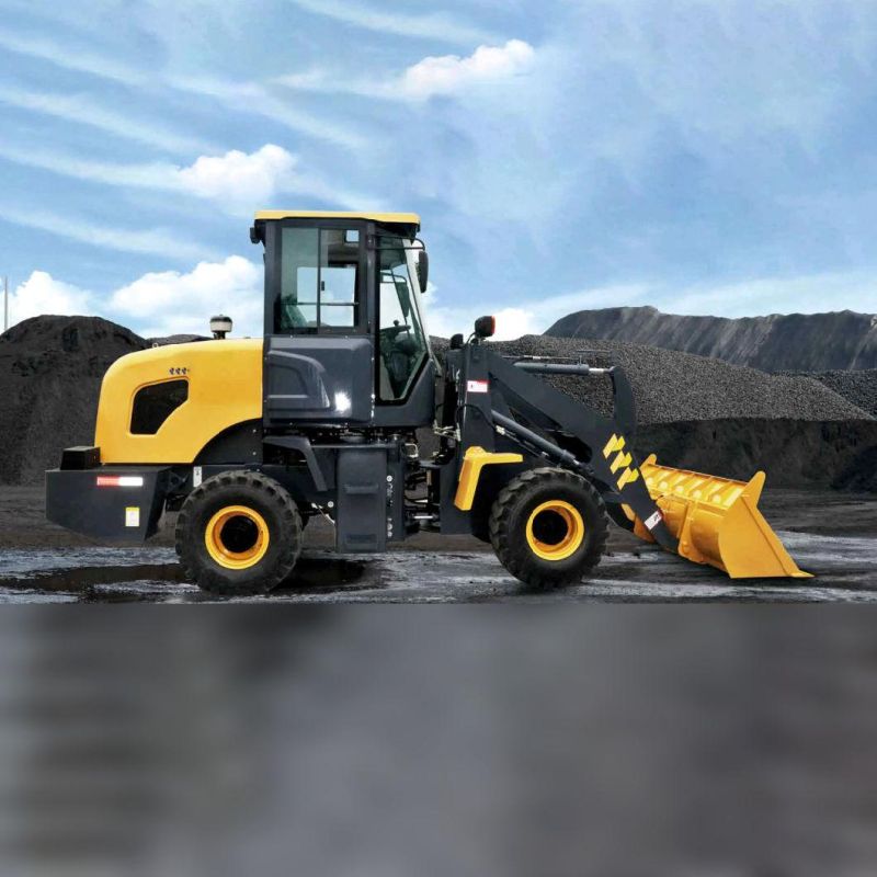 New Official 1.1ton Lw156fv Chinese Mini Front Loader Wheel Loader