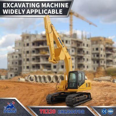 22ton Construction Equipment Volvo Technology Hydraulic Crawler Excavator (TE220)